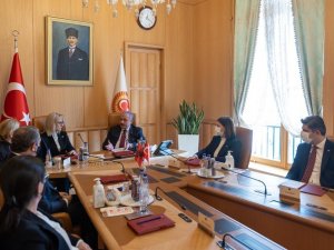 Tbmm Başkanı Şentop Arnavutluk Meclis Başkanı Nikolla İle Görüştü