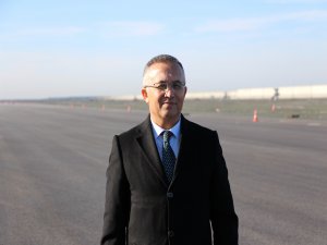 Rize Valisi Çeber, Rize-Artvin Havalimanı'nda incelemelerde bulundu
