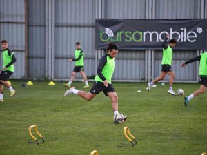 Bursaspor’da Gaziantep Fk Maç Hazırlıkları Sürüyor - Yeşil-beyazlı Takım Taktik Çalıştı