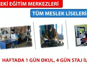 “Mesleki Eğitim Merkezi Programı” Tüm Meslek Liselerinde