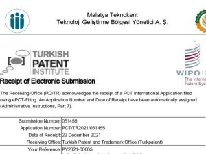 Malatya Üniversitesi’nin İlk Patent Başvurusu Yapıldı