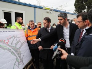 İ̇bb Başkanı Ekrem İ̇mamoğlu Kartal’daki Proje Alanında İncelemelerde Bulundu