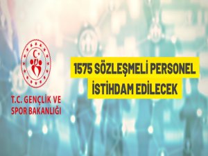 Gençlik ve Spor Bakanlığı'ndan sözleşmeli personel alım ilanı