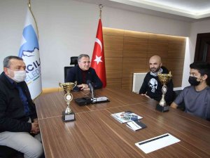 Hacılar, Voleybolda İl Birincisi