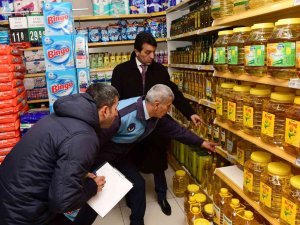 Başkan Şeylan Marketlere Yönelik Fiyat Denetimi Yaptı