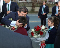 Başbakan Davutoğlu'nun Rize Ziyareti