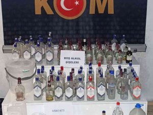 Trabzon’da Sahte Alkol Operasyonu