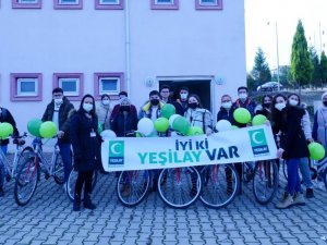 Şeyh Edebali Üniversitesinde Bisiklet Sürme Etkinliği Gerçekleştirildi