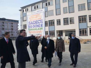 Rıdvan Mertöz Ortaokulu 115 Günde Tamamlandı