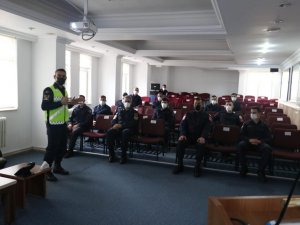 Birlik Personellerine Güvenli Sürüş Kuralları Anlatıldı