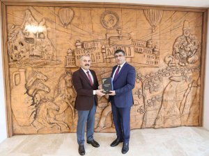 Nevşehir İ̇l Milli Eğitim Müdürü Demir’den Rektör Aktekin’e Veda Ziyareti