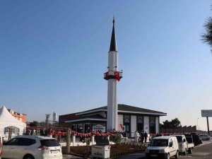 12 Bin Kişinin Çalıştığı Osb’nin İlk Camisine Mehter Ve Dualı Açılış
