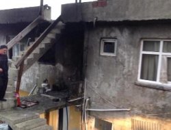 Rize’de Ev Yangını Can Aldı 1 Ölü 1 Yaralı