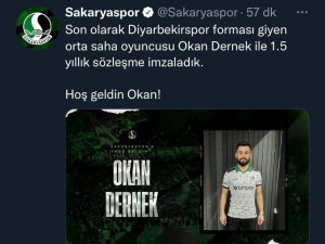 Sakaryaspor, Okan Dernek İle Anlaştı