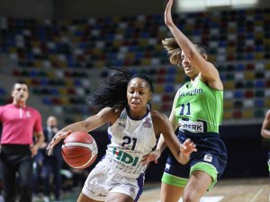 Kadınlar Basketbol Süper Ligi: İ̇zmit Belediyespor: 60 - Nesibe Aydın:70