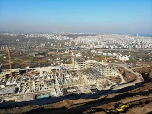 Samsun Şehir Hastanesi’nin Yüzde 16’sı Tamamlandı