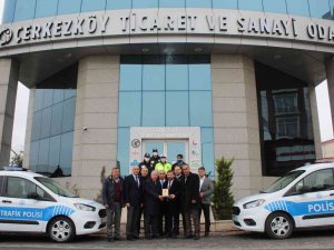 Çerkezköy Tso’dan Polis Teşkilatı’na İki Araç Tahsisi