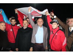 Kastamonu’da Dünya Şampiyonlarına Yakışır Karşılama