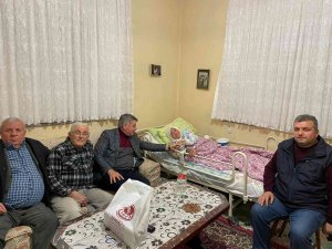 Başkan Aydın Yeni Yıla Hasta Ve Yaşlılarla Birlikte Girdi