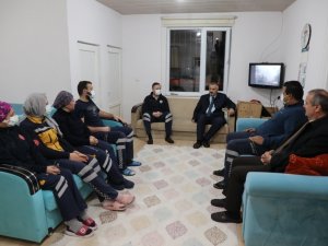 Başkan Kılıç Geleneği Bozmadı, 2022’ye Yine Onlarla Girdi