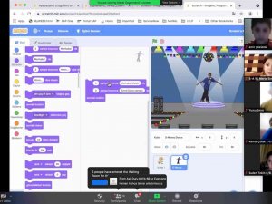 Öğrencilere Online Kodlama Eğitimi Verildi