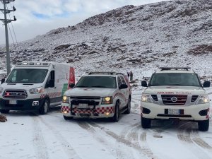 Suudi Arabistan’da Kar Sevinci