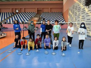 Aski̇ Spor Kulübü, Başkentli Çocukları Badminton İle Tanıştırdı