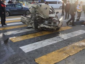 Giresun’da Trafik Kazası: 1 Ölü,1 Yaralı
