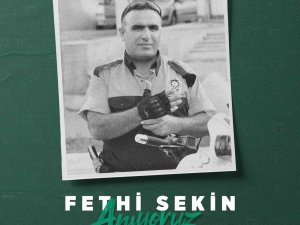 Bursaspor, Fethi Sekin’i Unutmadı