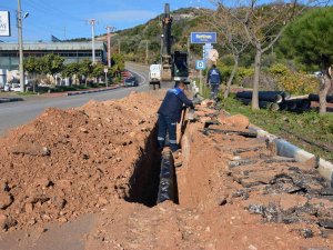 Bodrum’da 219 Kez Patlayan Su İsale Hattı Değiştirildi