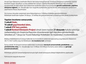 İ̇çişleri Bakan Yardımcısı Çataklı: “Kılıçdaroğlu Gündemi İyi Takip Etmiyor”