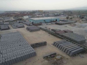 Manisa Büyükşehir Belediyesinin Fabrikasında 1 Milyon 828 Bin 990 Kilit Parke Üretildi
