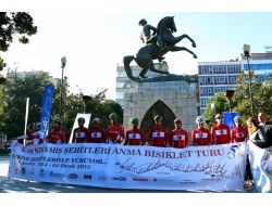 6. Sarıkamış Şehitlerini Anma Bisiklet Turu Samsun Etabı Geçildi