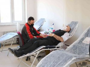 Bilecik İ̇l Jandarma Komutanlığı Personeli Kan Bağışında Bulundu