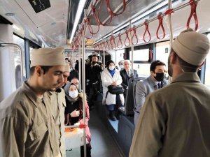 Battalgazi’nin Torunları Trambüste Sarıkamış Şehitlerini Andı