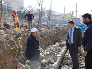 Kaymakam Tunç, İ̇çkale’de Restorasyon Çalışmalarını İnceledi