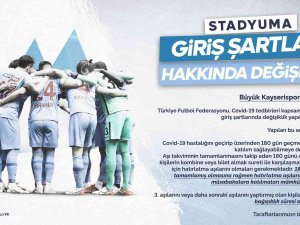 Kayserispor’dan Aşı Uyarısı