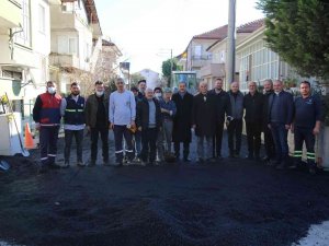 Başkan Alemdar, Asfalt Çalışmalarını Yerinde İnceledi