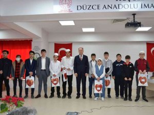 İ̇mam Hatip Okulları Arası Hafızlık Yarışması Düzenlendi
