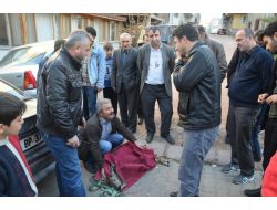 Tellere Takılan Karaca Yaralandı
