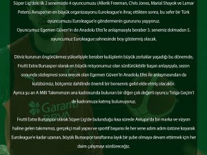 Sezer Sezgin: “Tolga Geçim’i Kadromuza Katmış Bulunuyoruz”