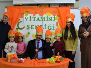 Minik Öğrencilere Sağlıklı Yaşam İçin “C Vitamini Şenliği"