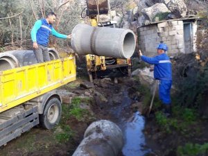 Aski̇ Altyapı Çalışmalarını Sürdürüyor