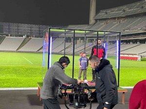 Köksal Baba Trabzonspor Formasıyla Klipte Yer Aldı