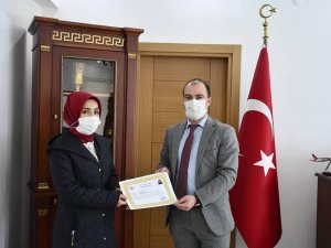 Örnek Öğretmenlere Başarı Belgesi