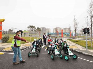 Şehitkamil Trafik Eğitim Parkı’nda Eğitimler Sürecek
