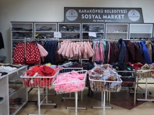 Karaköprü’de Sosyal Market İle Yüzler Gülüyor