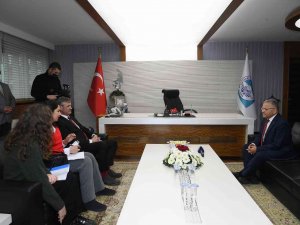 Başkan Büyükkılıç, İ̇sviçre Büyükelçisi Ruch’u Ağırladı