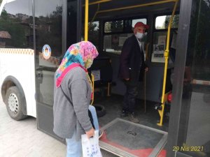 İ̇bradı’da Ücretsiz Ulaşım