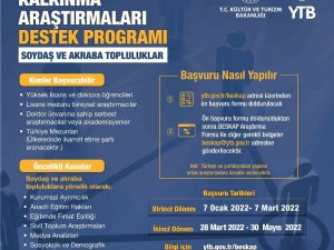 Ytb’den Kardeş Topluluklara Yönelik Bilimsel Çalışmalara Destek